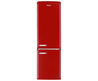 Lodówka Amica FK2965.3RAA 181cm Czerwona Retro SlimSize 244L - 523468 - zdjęcie 1